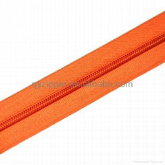 strong teeth nylon zipper