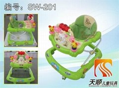 The very lovely cartoon style baby walker with music