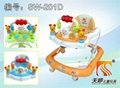 The very lovely cartoon style baby walker with music 2