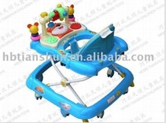 The lovely dog style baby walker with music