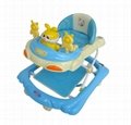 2012 the very cute rabbit style baby walker  3
