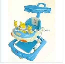 2012 the very cute rabbit style baby walker with canopy 4