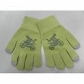 rubber printing conductive magic gloves