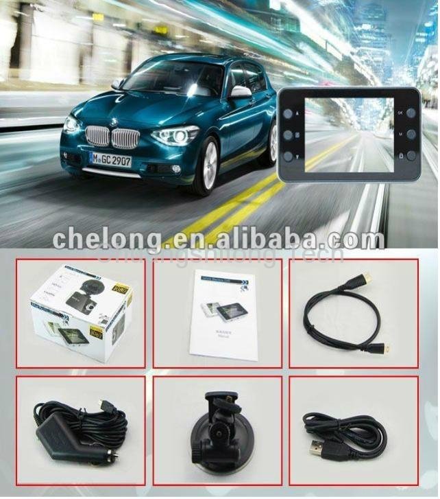 X3 Car Black Box Full HD Car cam with GPS G-sensor Car DVR Black Box