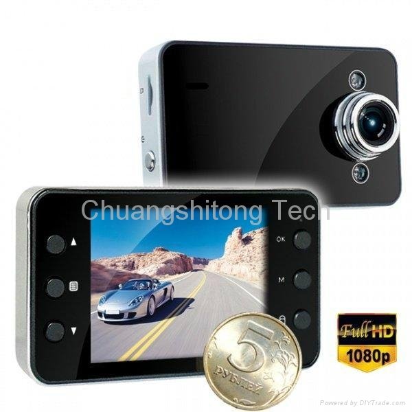 X3 Car Black Box Full HD Car cam with GPS G-sensor Car DVR Black Box 5