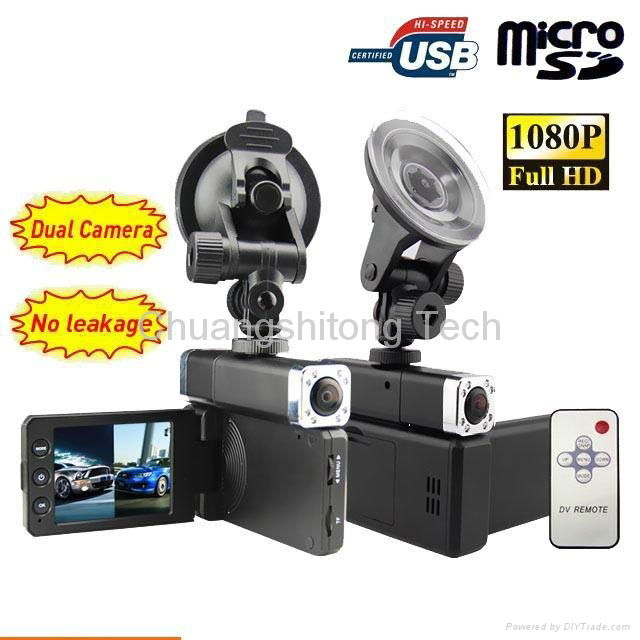 Dual Lens Car Camera for Accident Event Data Recorder AK-F500 5