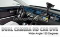 Dual lens Car Dash Camera Car DVR Black Box for Car Event Data Recorder 3