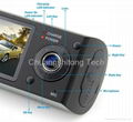 Dual Lens Car Black Box with GPS Logger Car Accident Recorder HD Car DVR 5