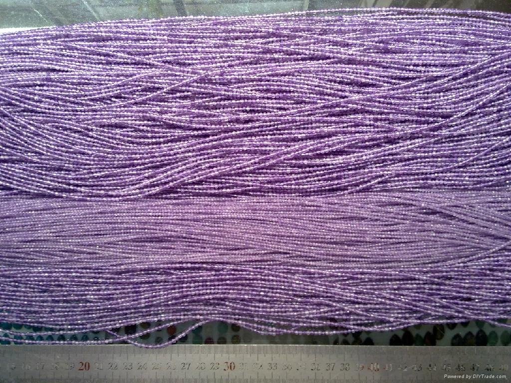 天然紫水晶 切面紫晶 手鏈項鏈配飾 3