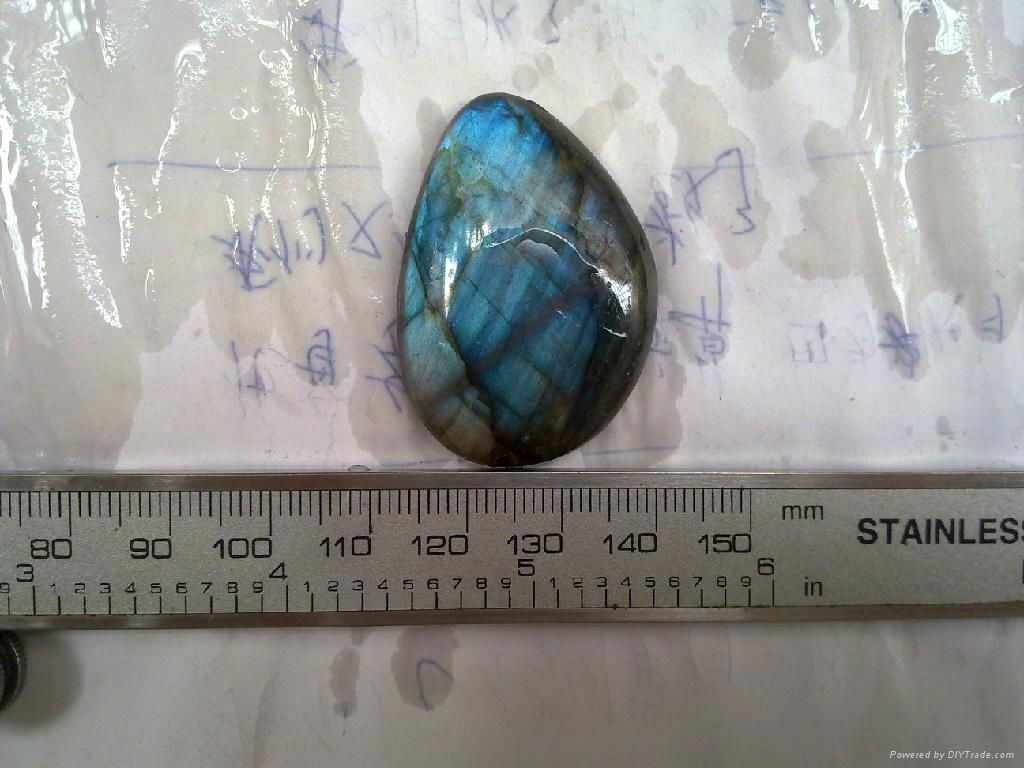 labradorite oval cabochon  natural Different shape 3