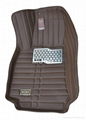 Wearproof Leather Car Floor Mat  1