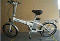 250W foldable electric bicycle