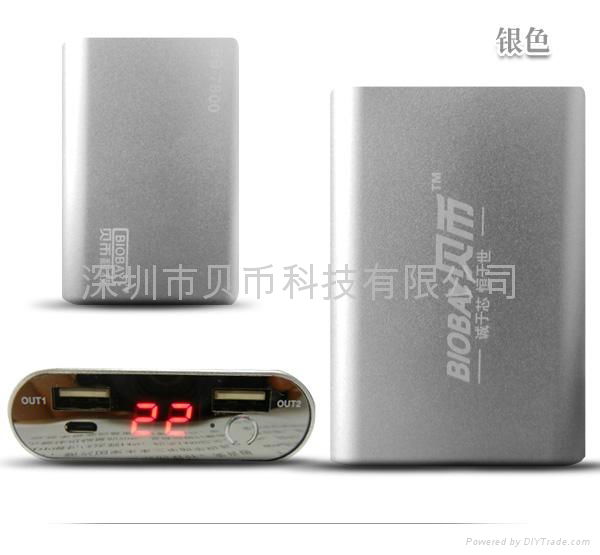  贝币移动电源新品7800毫安 通用 5