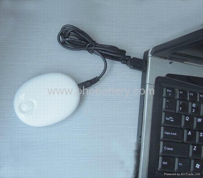 Oval shape USB Rechargeable Hand Warmer HW-060 3