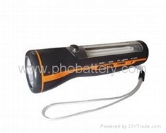 USB Powered Flashlight Torch with radio/fluorescent tube