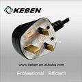 UK 3 pin plug 1