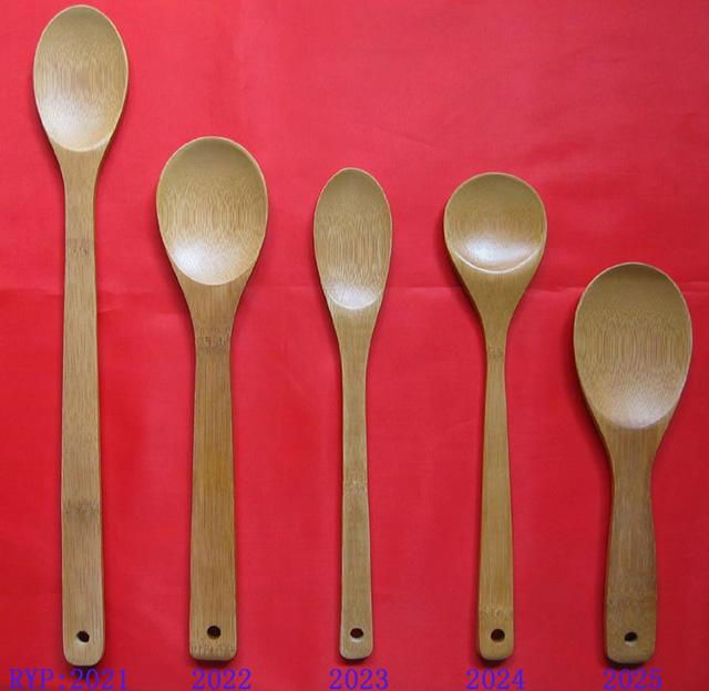 Carbonization Bamboo spoon