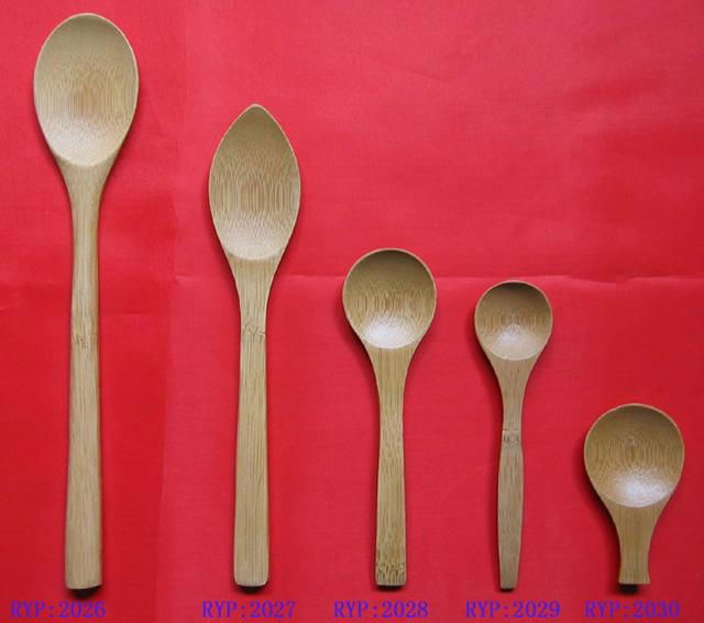 Carbonization Bamboo spoon 2