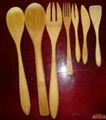 Carbonization Bamboo spoon 4