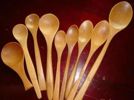 Carbonization Bamboo spoon 5