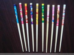 Senior Beautiful paint bamboo chopsticks