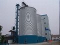  asembly galvanized  grain storage steel silo for mill plant 2