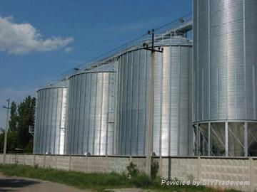 coffee grain storage steel silo for mill plant storage   2