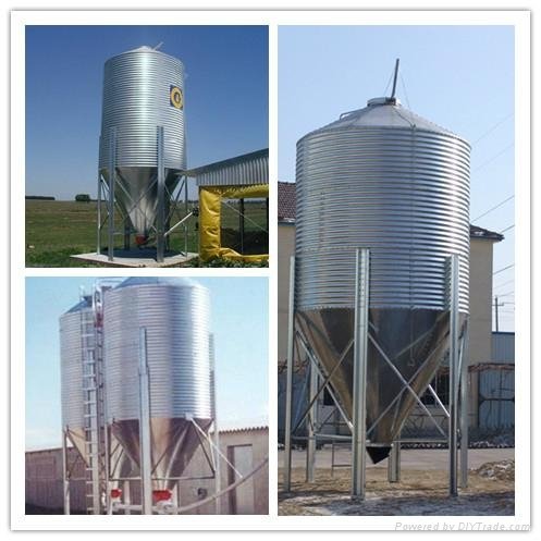 animal feeds storage silo for poultry plant storage  grain with small capacity