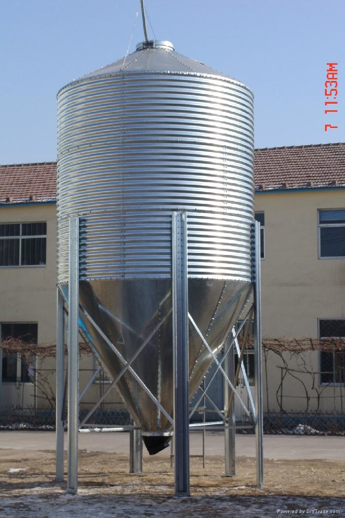 animal feeds storage silo for poultry plant storage  grain with small capacity 2