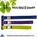 Silicon id bracelet with stainless steel bukle and clasp 5