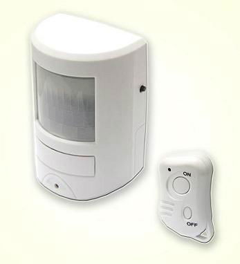 Wireless PIR motion alarm