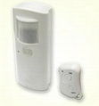 Wireless PIR motion alarm with autodial