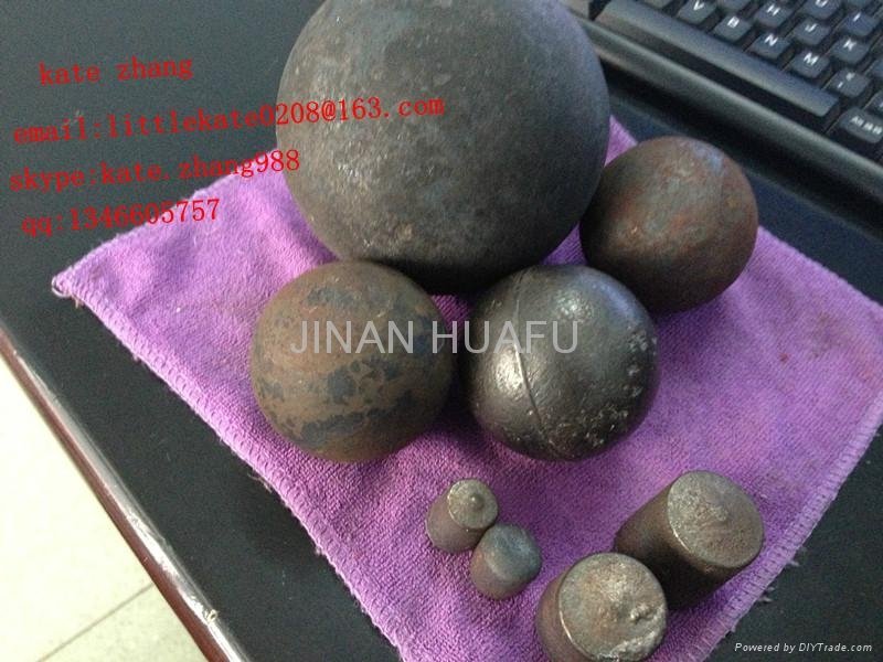 forging balls and high chrome casting iron STEEL balls&cylpebs 5