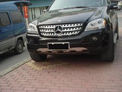 High quality Front bumpers board skid plate for Mercedes Benz ML350 