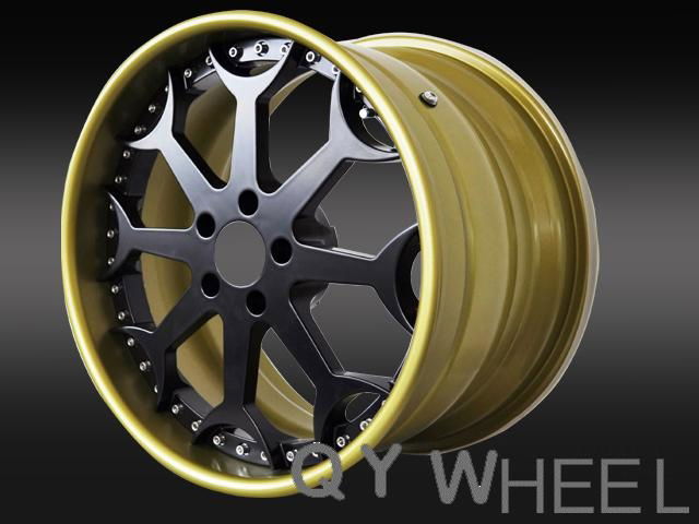 3 pcs forged wheel 