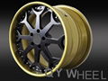 3 pcs forged wheel 