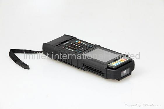 Mobile POS,R   ed Handheld Computer,Industrial PDA,barcode,Thermal printer 2