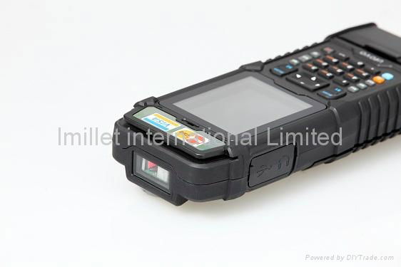 Mobile POS,R   ed Handheld Computer,Industrial PDA,barcode,Thermal printer 4