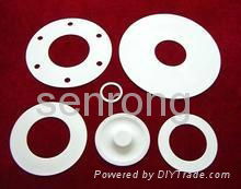  White Virgin Teflon ptfe gasket  4