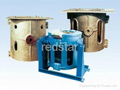 Medium frequency induction melting furnace