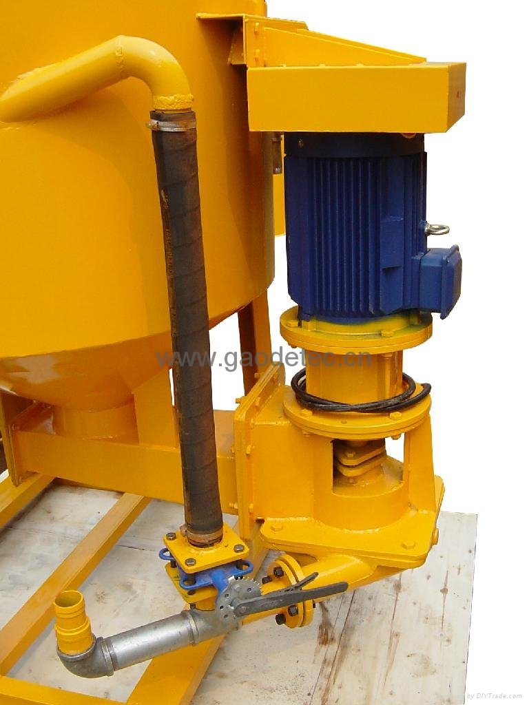 Customized Mixer&Agitator for grouting engineering 2