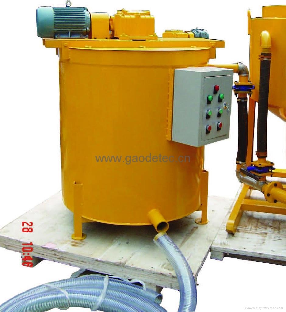 Customized Mixer&Agitator for grouting engineering 4