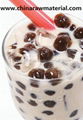 Black tapioca pearl for bubble tea bubble milk tea boba tea 2