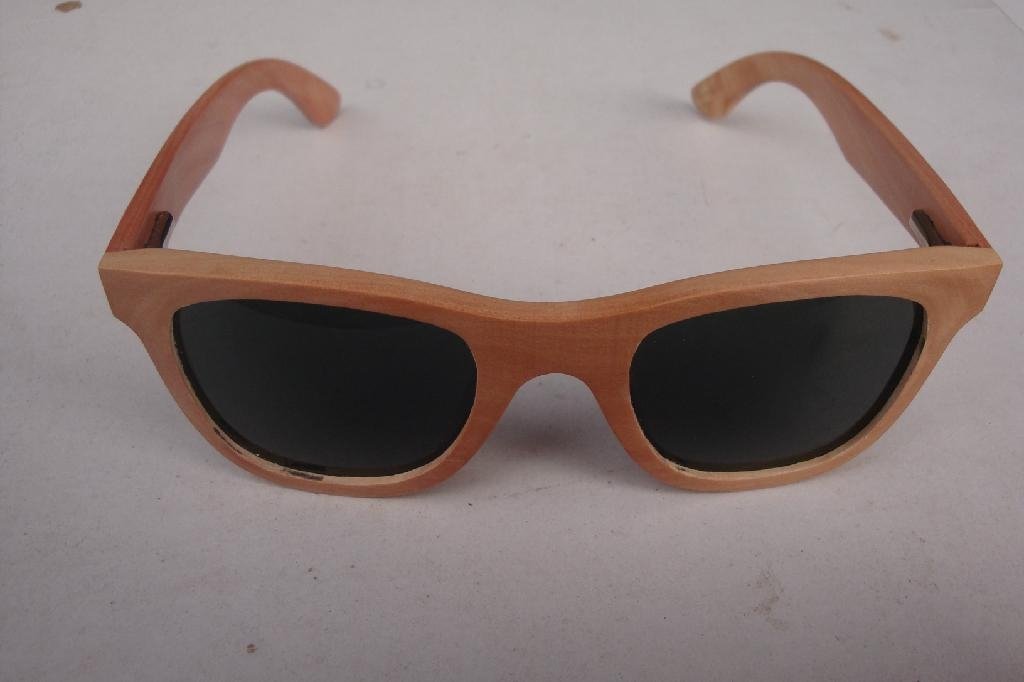 實木框架眼鏡 1