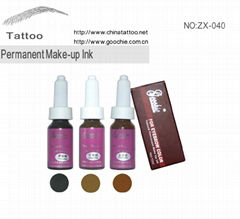 goochie permanent makeup eyebrow colors pigment