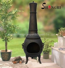 cast iron chiminea