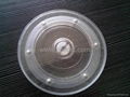 AsiaBK-white/Black Plastic Rotating Plate Base- S300  3