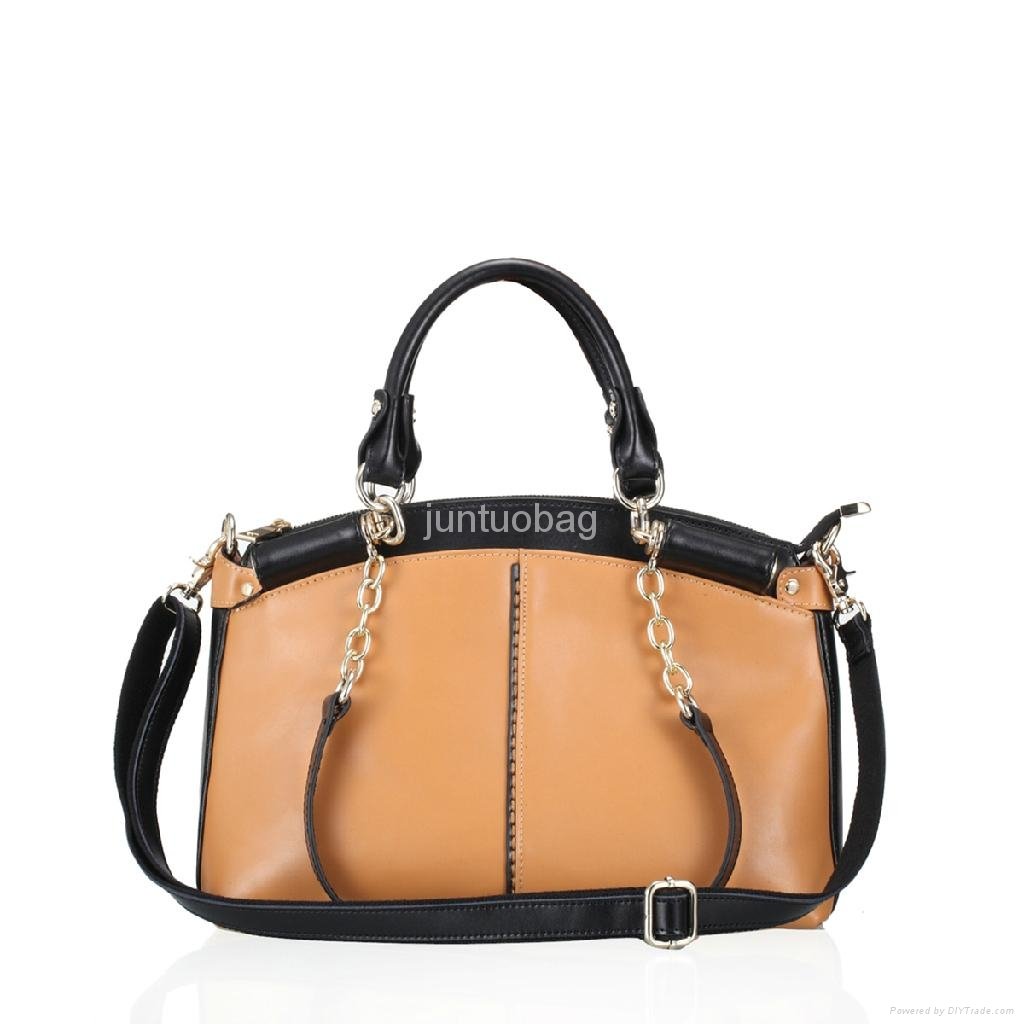 2013 New Style Mosaic Designer Real Leather Lady Tote and Shoulder bag 2