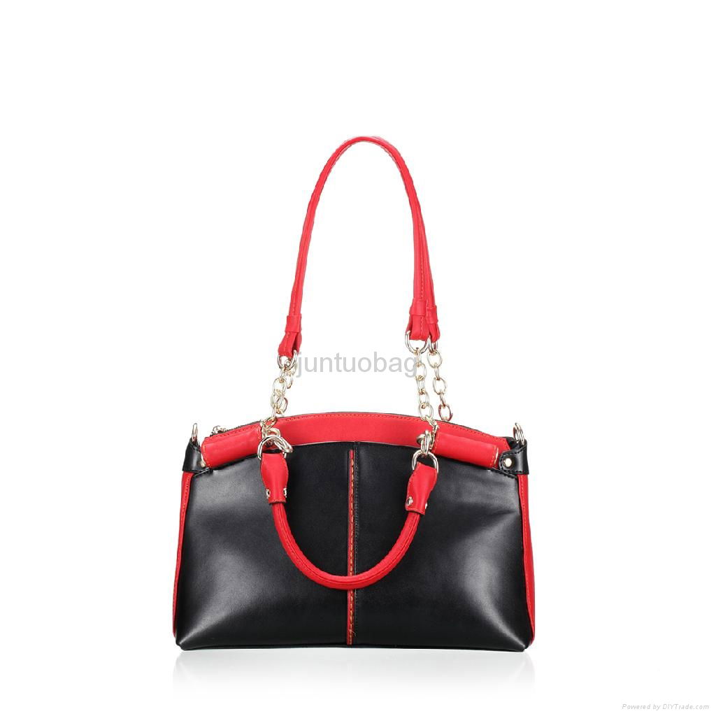 2013 New Style Mosaic Designer Real Leather Lady Tote and Shoulder bag 3