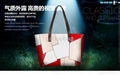 Genuine Leather  Women Shoulder Big Bag